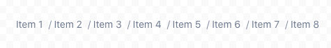 basic concept on a Breadcrumb component in Atlaskit.