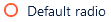 state concept on a Radio Button component in Atlaskit.