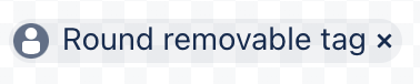shape concept on a Tag component in Atlaskit.