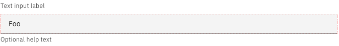 readonly concept on a InputText component in Carbon Design System.