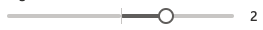 origin concept on a Slider component in UI Fabric.