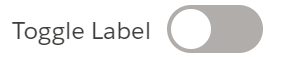 label concept on a Switch component in Lightning Design System.